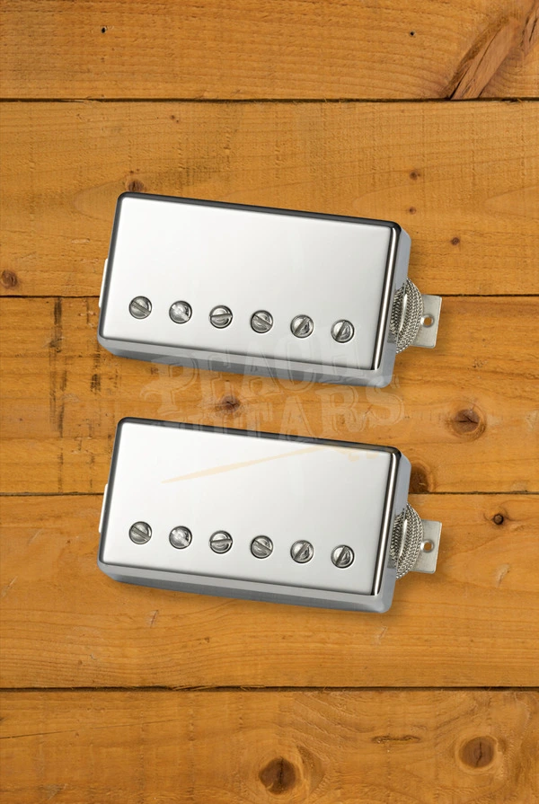 Gibson Greenybucker Humbucker Pickup Set - Double Black - Nickel Cover