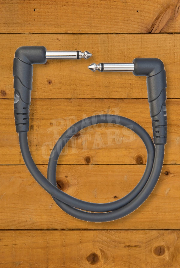 D'Addario 30cm Angled Classic Patch Cable