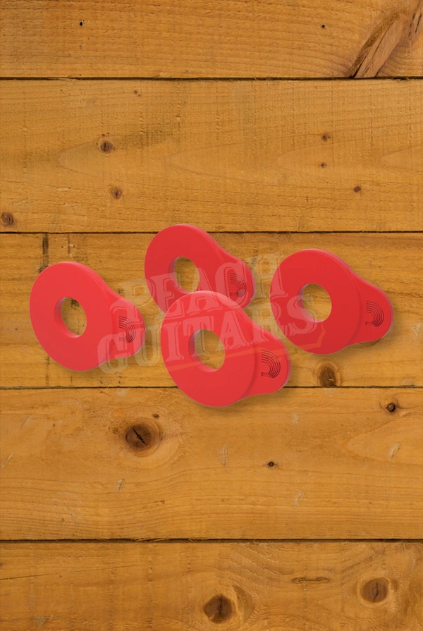 D'Addario Flex Lock Strap Blocks - Red