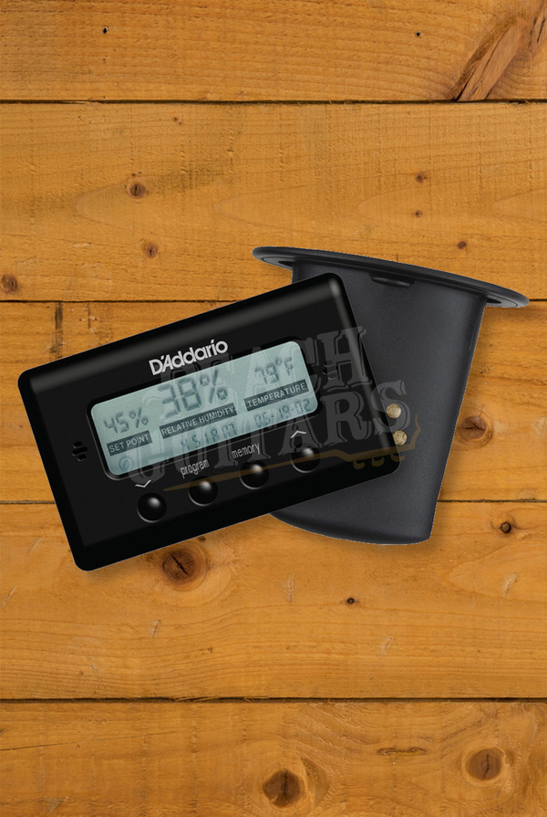 D'Addario Accessories | Acoustic Guitar Humidifier With Digital Humidity & Temperature Sensor
