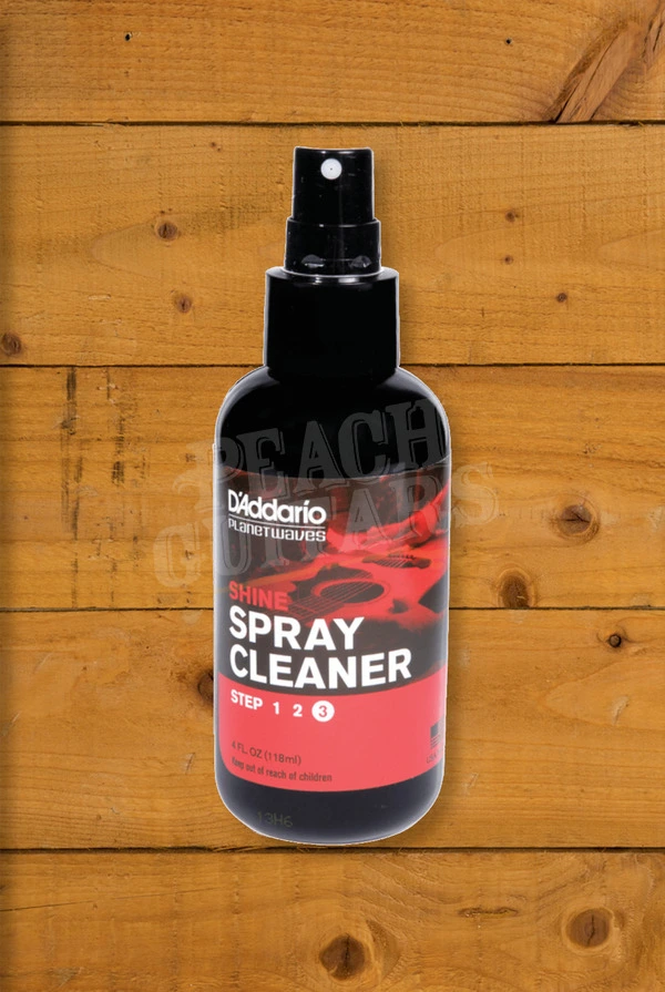 D'Addario PW-PL-03 Shine Spray Cleaner
