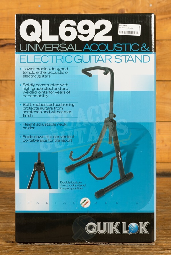 QUIK LOK QL692 UNIVERSAL GUITAR STAND