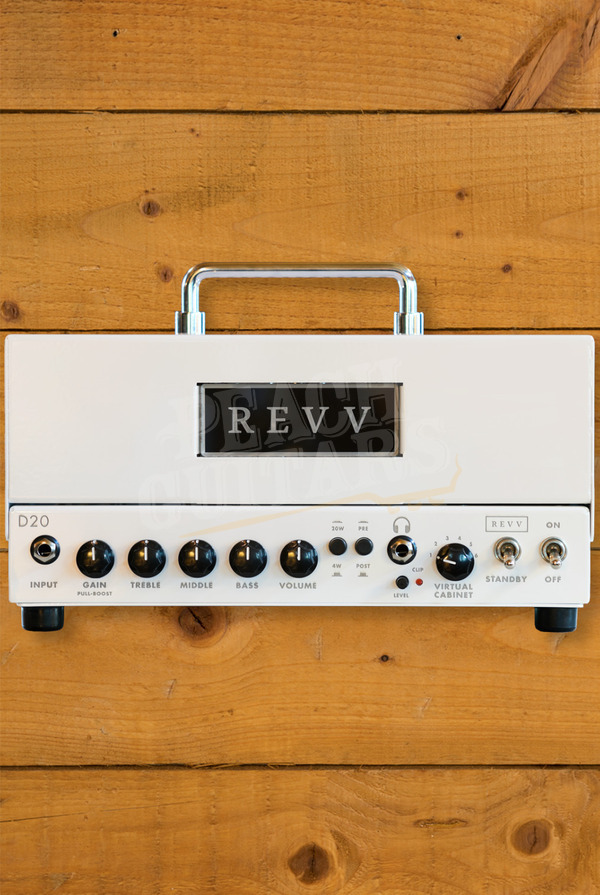 Revv Amplifiers | D20 20/4-Watt Valve Head - White