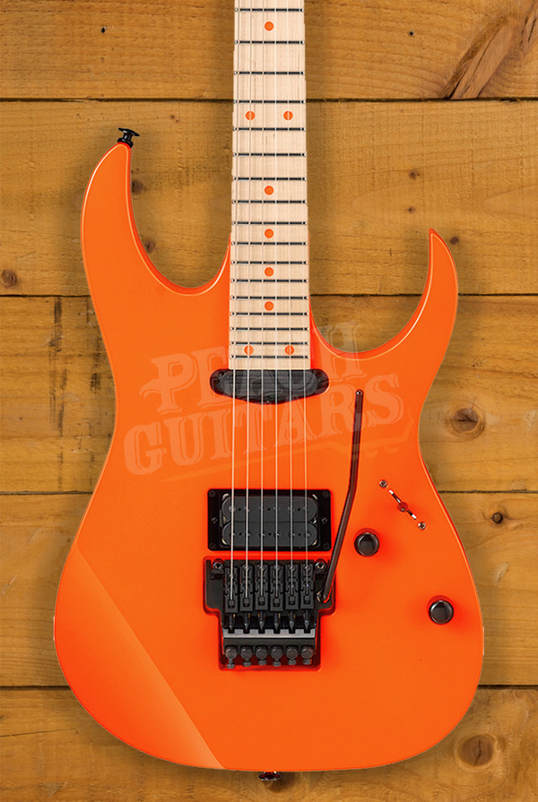 Ibanez RG565FOR Genesis Collection Fluorescent Orange Peach Guitars