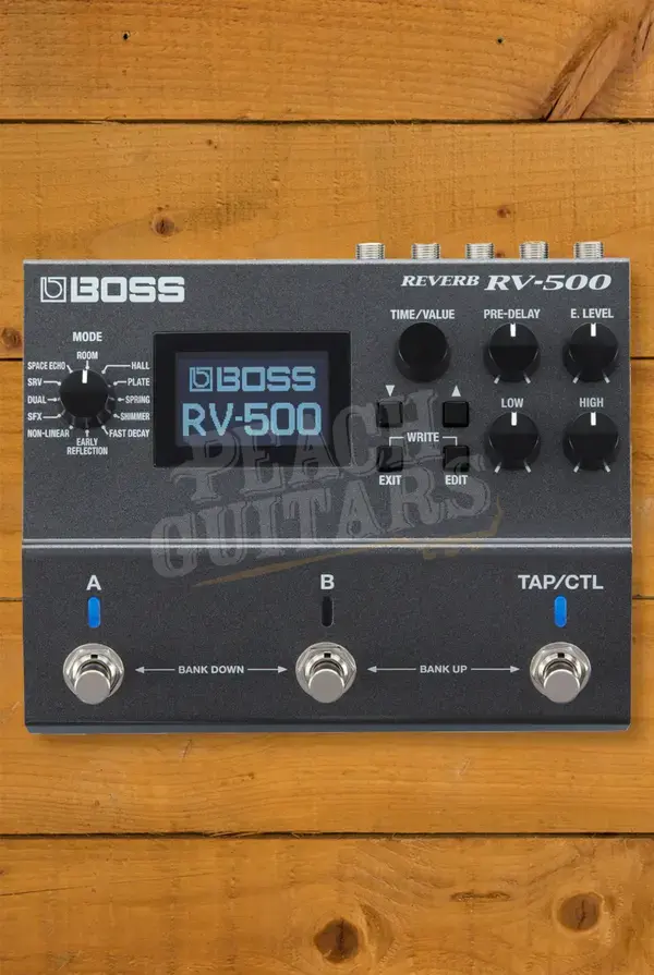 BOSS RV-500 Stereo Reverb Pedal
