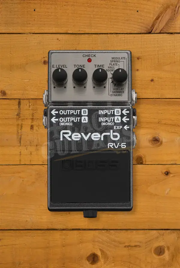 BOSS RV-6 Stereo Reverb Pedal