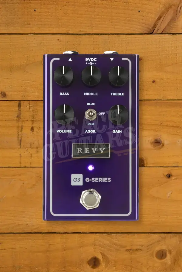Revv G3 V2 - Preamp/Distortion - Purple Channel