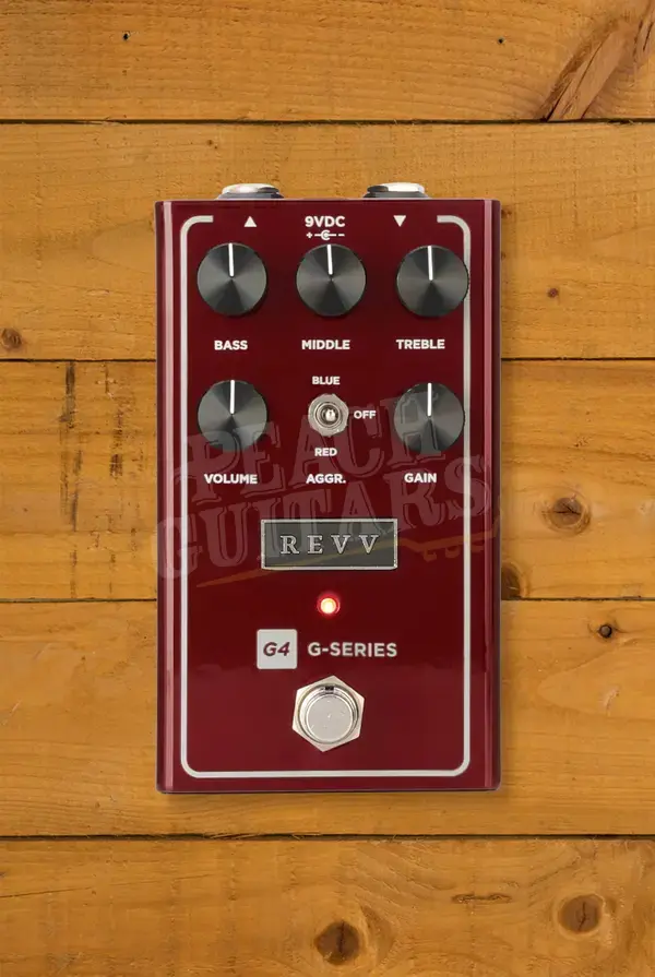 Revv G4 V2 - Preamp/Distortion - Red Channel