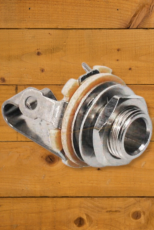 Switchcraft 2-Pole 6.3mm Chassis Connector Jack - Nickel