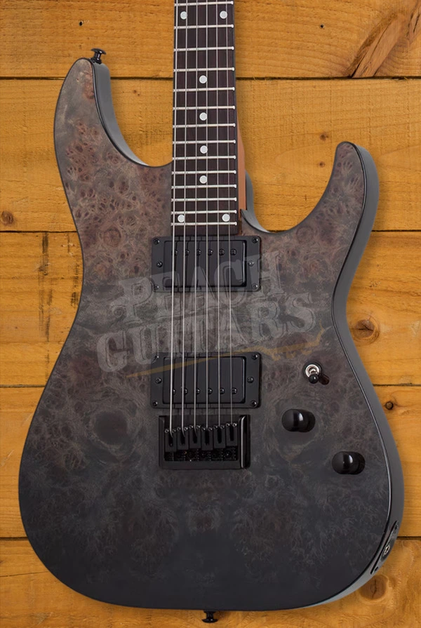 Schecter C-1 Standard - Back Fade Burst Burl