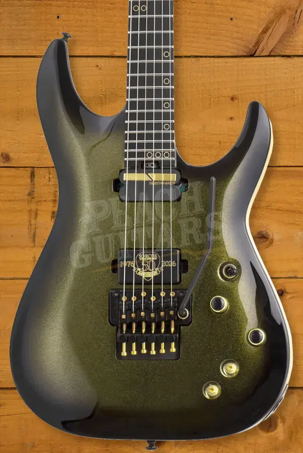 Schecter C-1 FR S 50th Anniversary - Gold Burst