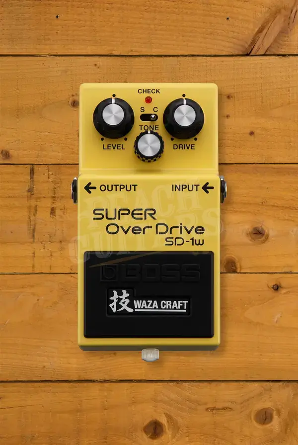 BOSS SD-1w Waza Craft Super OverDrive Pedal