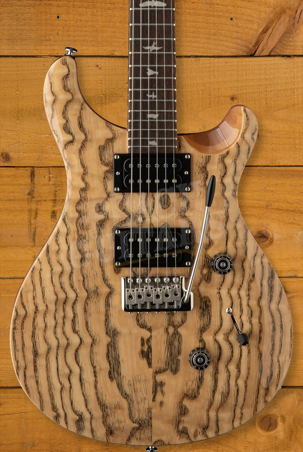 PRS SE Custom 24 Burled Ash Limited Edition - Natural