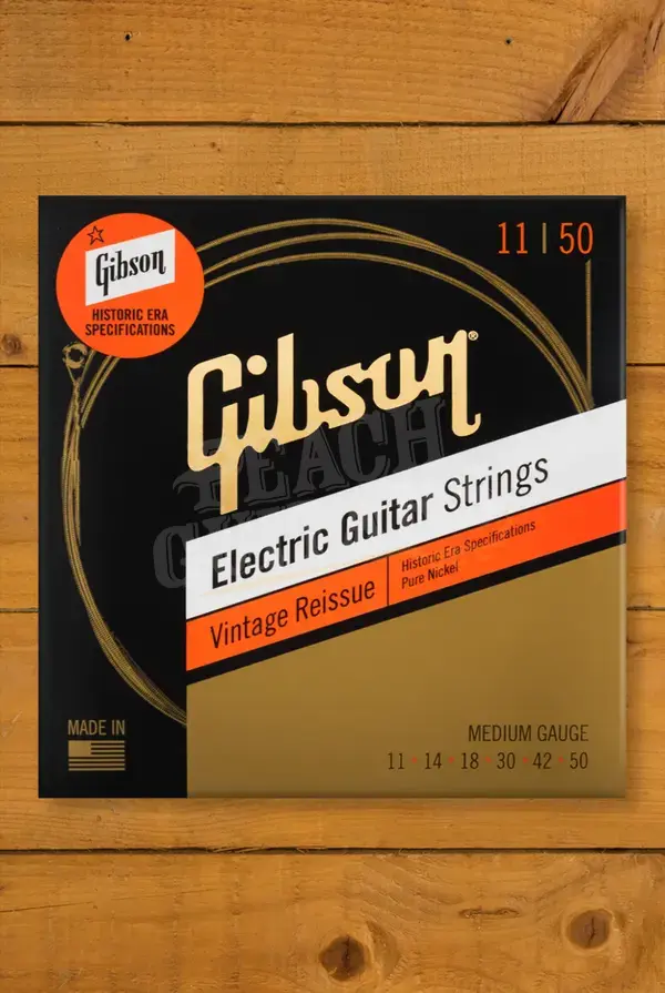 Gibson Vintage Re-Issue Electric Guitar Strings - 11-50