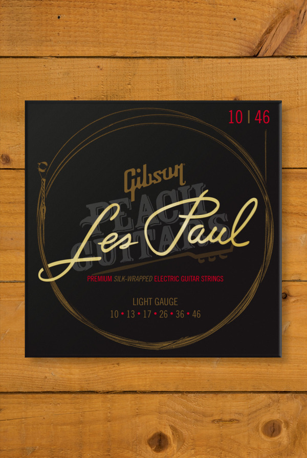 Gibson Les Paul Premium Electric Guitar Strings 10-46
