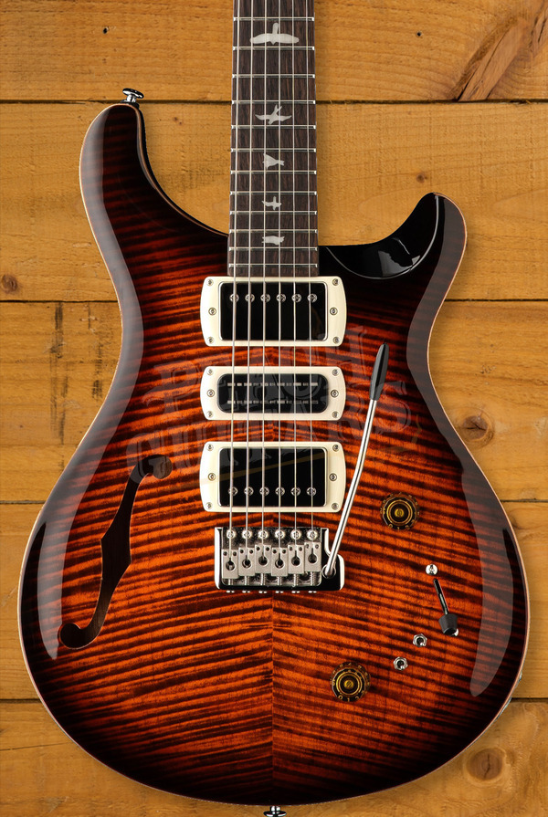 PRS SE Special Semi-Hollow - Orange Tiger Burst