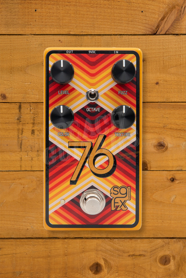 SolidGoldFX 76 MKII | Multi-Voiced Silicon Octave-Up Fuzz