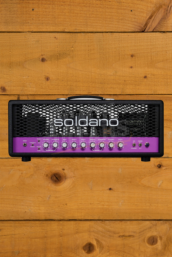 Soldano Amplifiers | SLO-100 - Purple Panel *Signed*