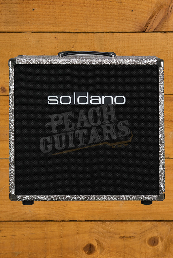 Soldano 1x12 Electric Guitar Amplifier Cabinet - Open Back - Snakeskin Tolex