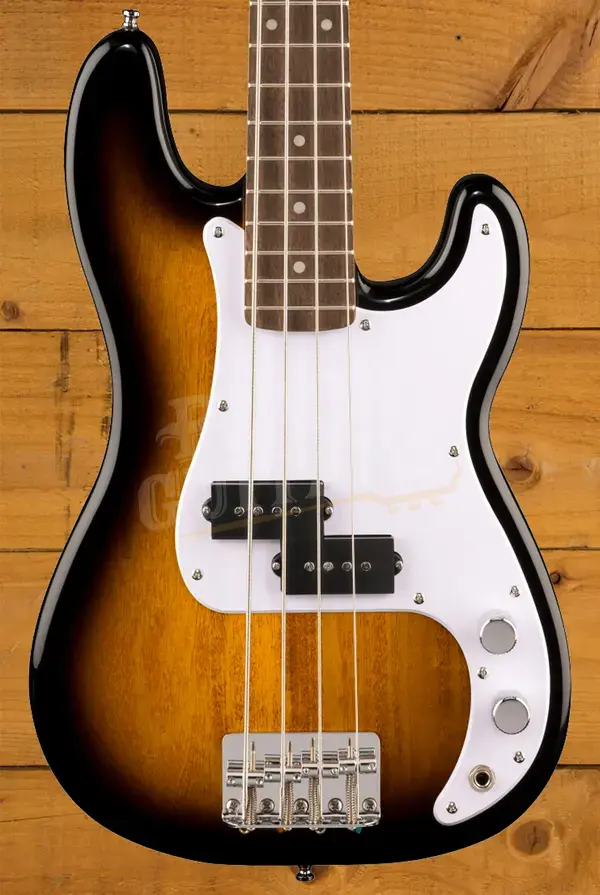 Squier Mini Precision Bass - Laurel - 2-Colour Sunburst