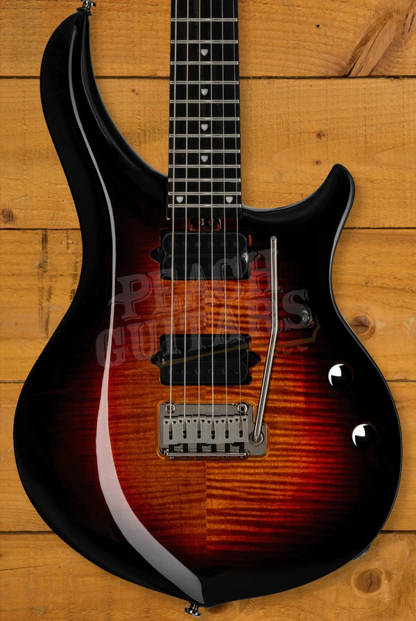 Sterling John Petrucci MAJ200XFM Majesty DiMarzio - Flamed Tiger Eye