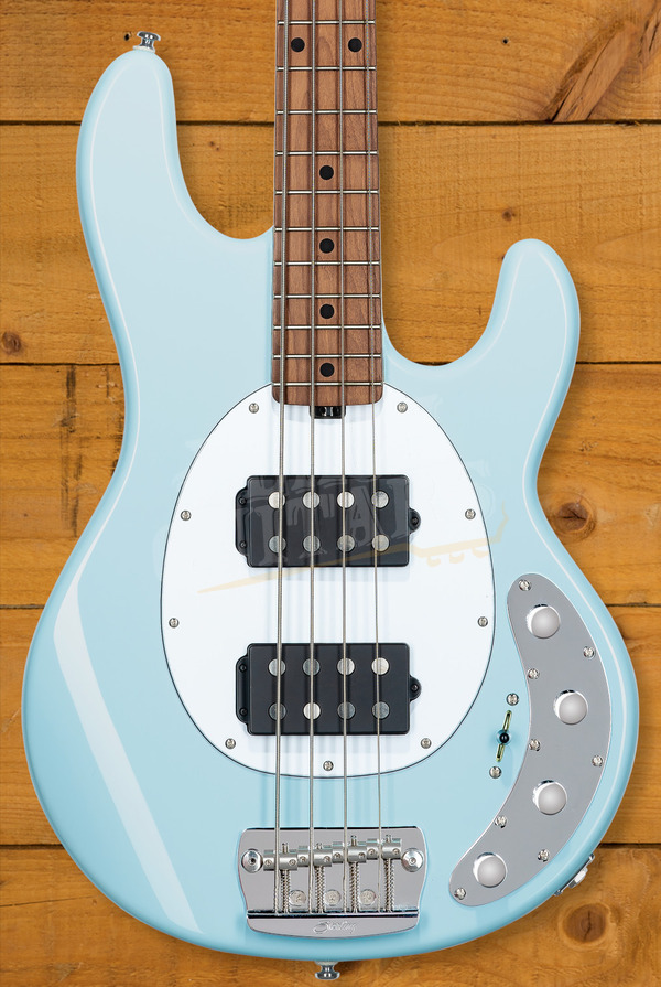 Sterling RAY34HH StingRay HH Bass - Daphne Blue