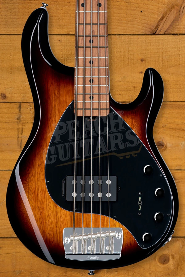 Sterling RAY35 StingRay 5 Bass - Vintage Sunburst