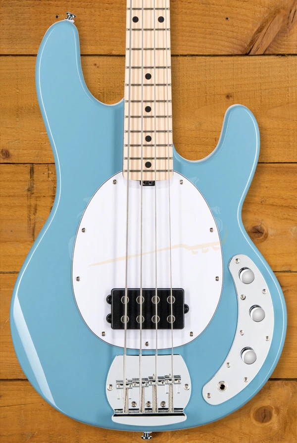 Sterling RAY4 SUB Series StingRay Bass - Chopper Blue