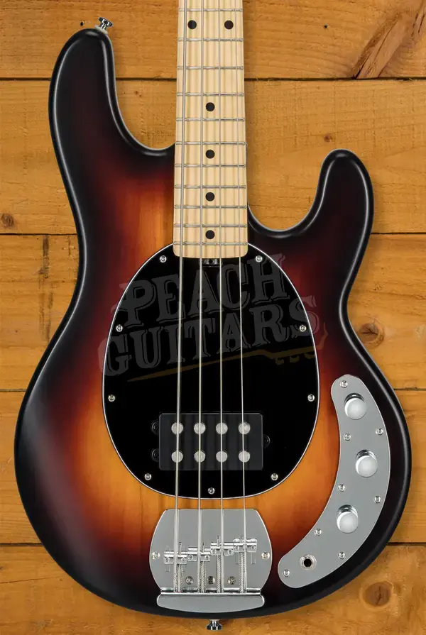 Sterling RAY4 SUB Series StingRay Bass - Vintage Sunburst Satin