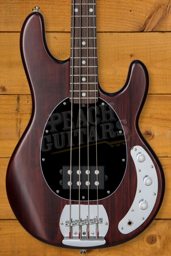Sterling RAY4 SUB Series StingRay Bass - Walnut Satin