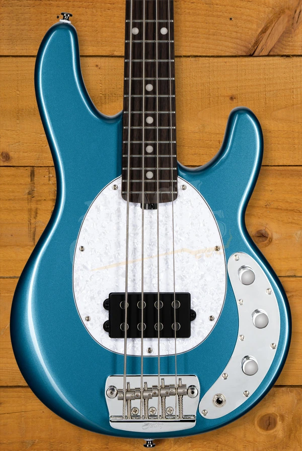 Sterling RAYSS4 StingRay Short Scale Bass - Toluca Lake Blue