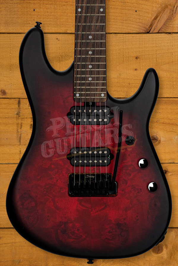 Sterling Jason Richardson 7 - Dark Scarlet Burst Satin