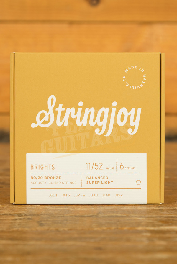 Stringjoy Brights | 80/20 Bronze - Super Light 11-52