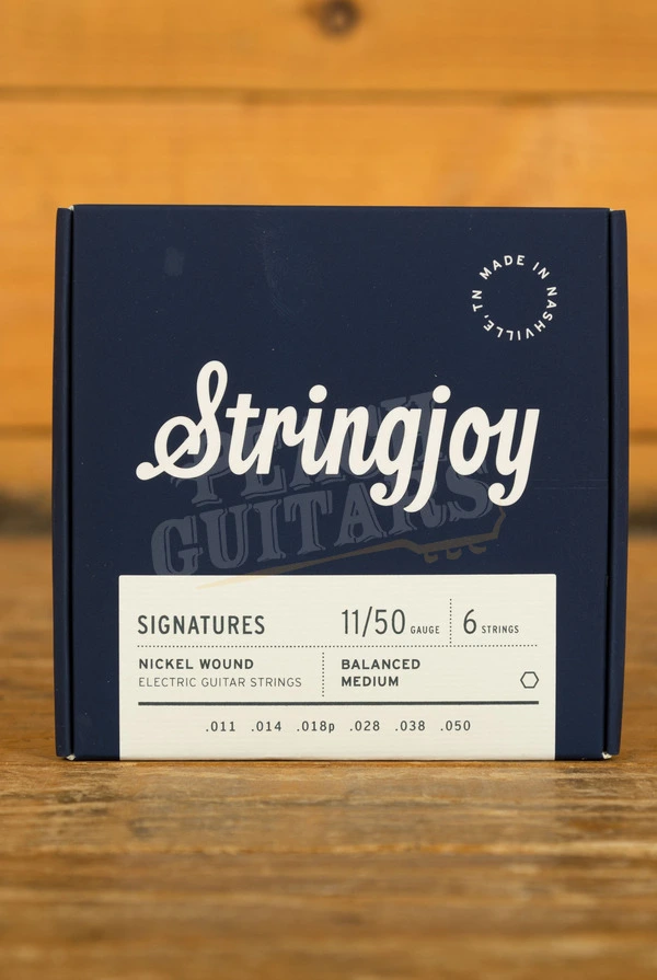 Stringjoy Signatures Nickel Wound Electric Guitar Strings - Balanced Medium 11-50