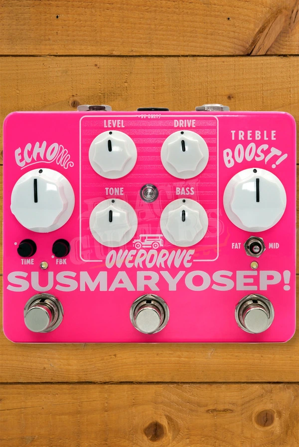 Mythos Pedals SusMaryOsep! V2 | Treble Boost/Overdrive/Echo