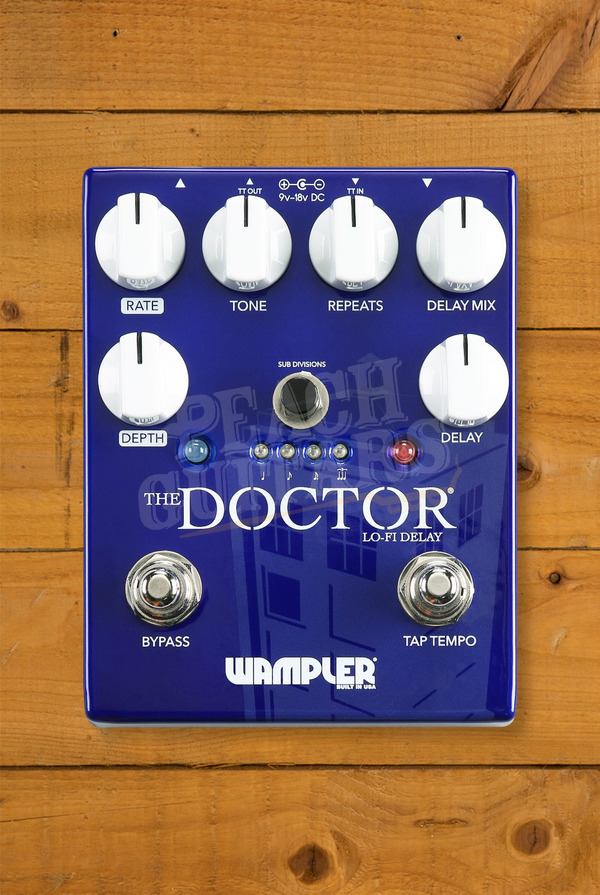 Wampler The Doctor Lo-Fi Delay Guitar Pedal