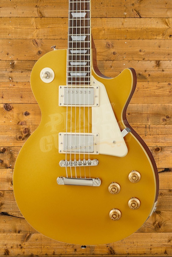 Epiphone Les Paul Standard '50s Metallic Gold - Peach Guitars
