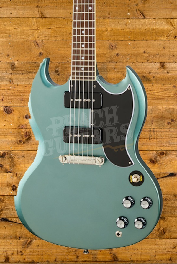 Epiphone SG Special (P-90) Faded Pelham Blue - Peach Guitars