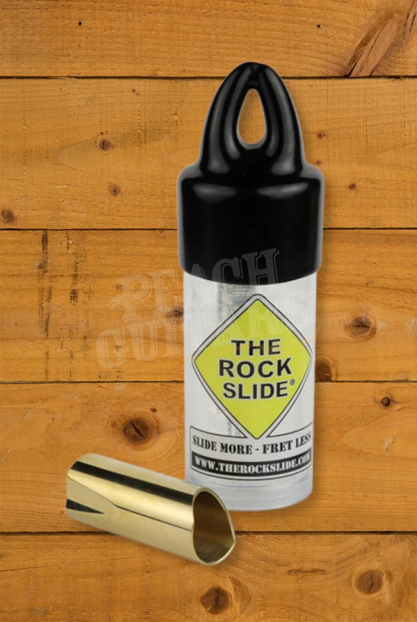 The Rock Slide Polished Brass Slides