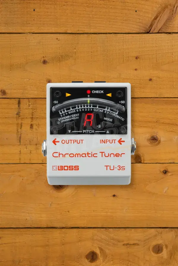 BOSS TU-3S Guitar & Bass Chromatic Tuner Pedal