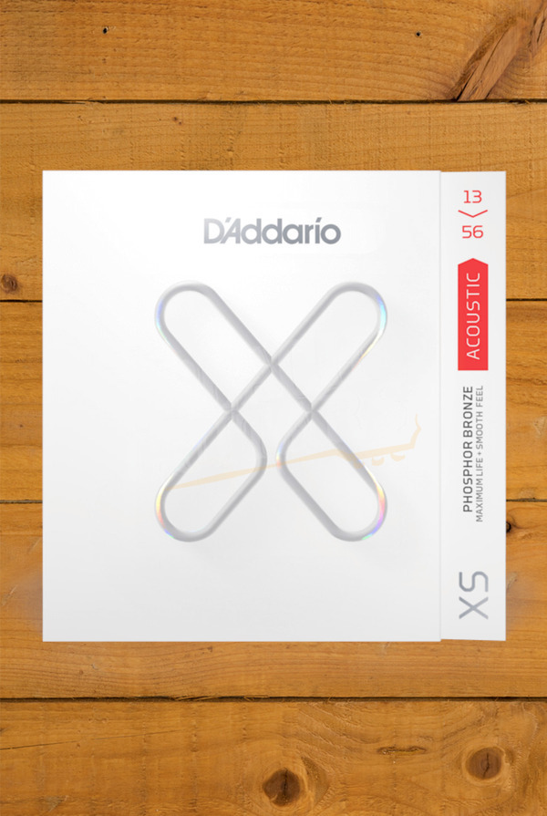 D'Addario Acoustic Strings | XS Phosphor Bronze - Medium - 13-56