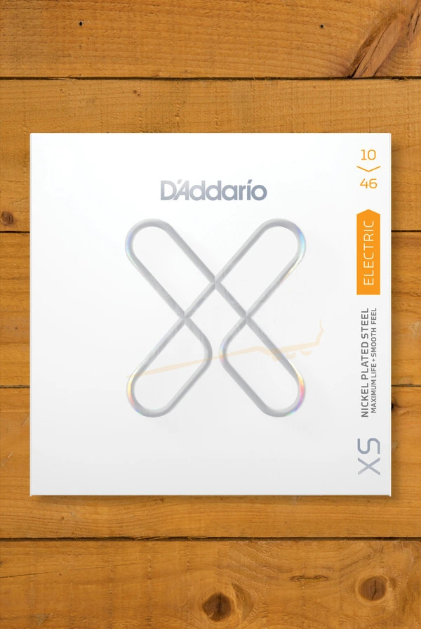 D'Addario XSE1046 XS Nickel Coated Electric Guitar Strings - 10-46