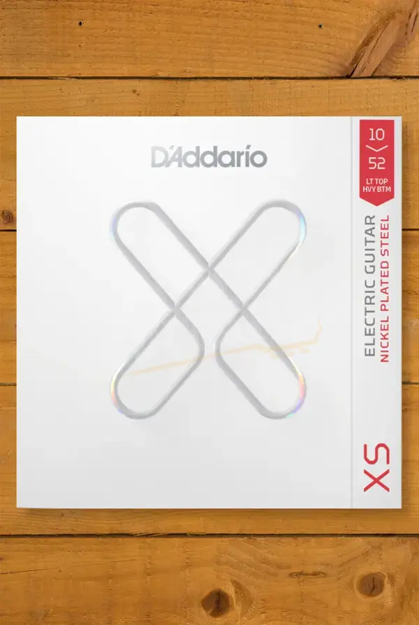 D'Addario XSE1052 XS Nickel Coated Electric Guitar Strings - 10-52