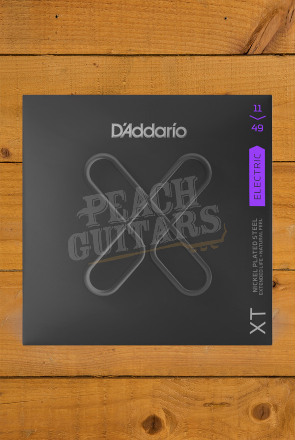 D'Addario Electric Strings | XT Nickel Plated Steel - Medium - 11-49