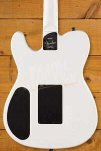 Fender Jack White Triplesonic Acoustasonic Telecaster - Maple - Satin Arctic White w/ Black Top