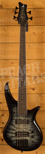 Jackson X Series Spectra Bass SBXQ V, Laurel Fingerboard, Transparent Black Burs