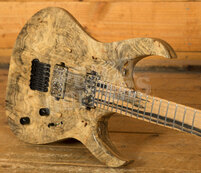 Mayones Duvell Elite 6 Master Grade Buckeye Burl Top Gloss w/Pale Moon Ebony Fingerboard *Used*