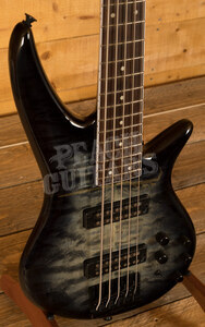 Jackson X Series Spectra Bass SBXQ V, Laurel Fingerboard, Transparent Black Burs