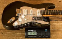 Fender American Ultra II Stratocaster HSS - Ebony - Texas Tea