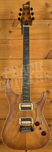Schecter C-1 Exotic Spalted Maple - Satin Natural Vintage Burst